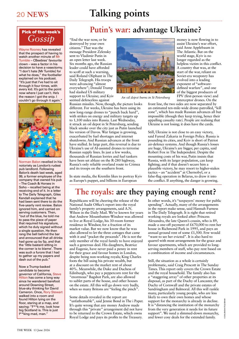 The Week Preview Pages