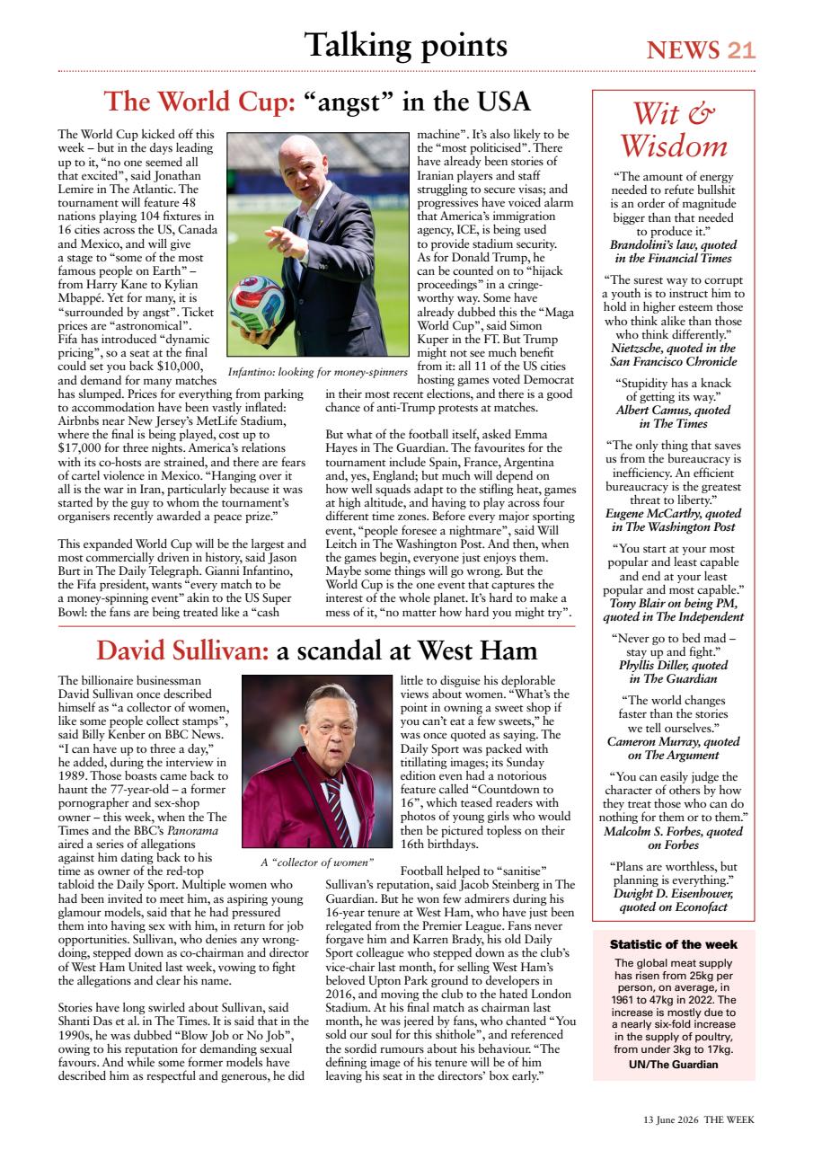 The Week Preview Pages