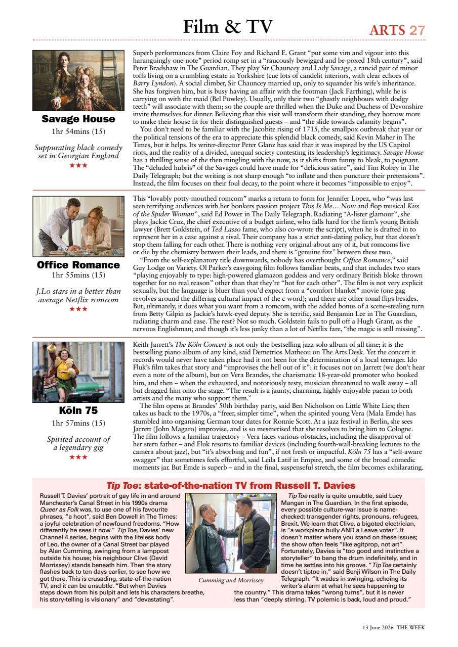 The Week Preview Pages