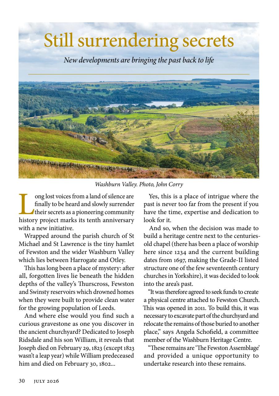 The Yorkshire Dalesman Preview Pages