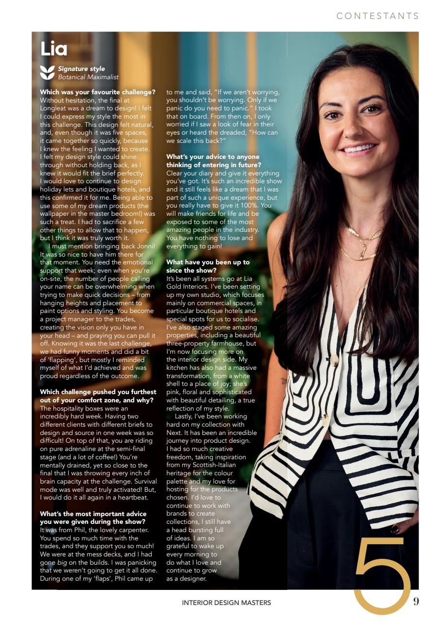 Interior Design Masters Preview Pages