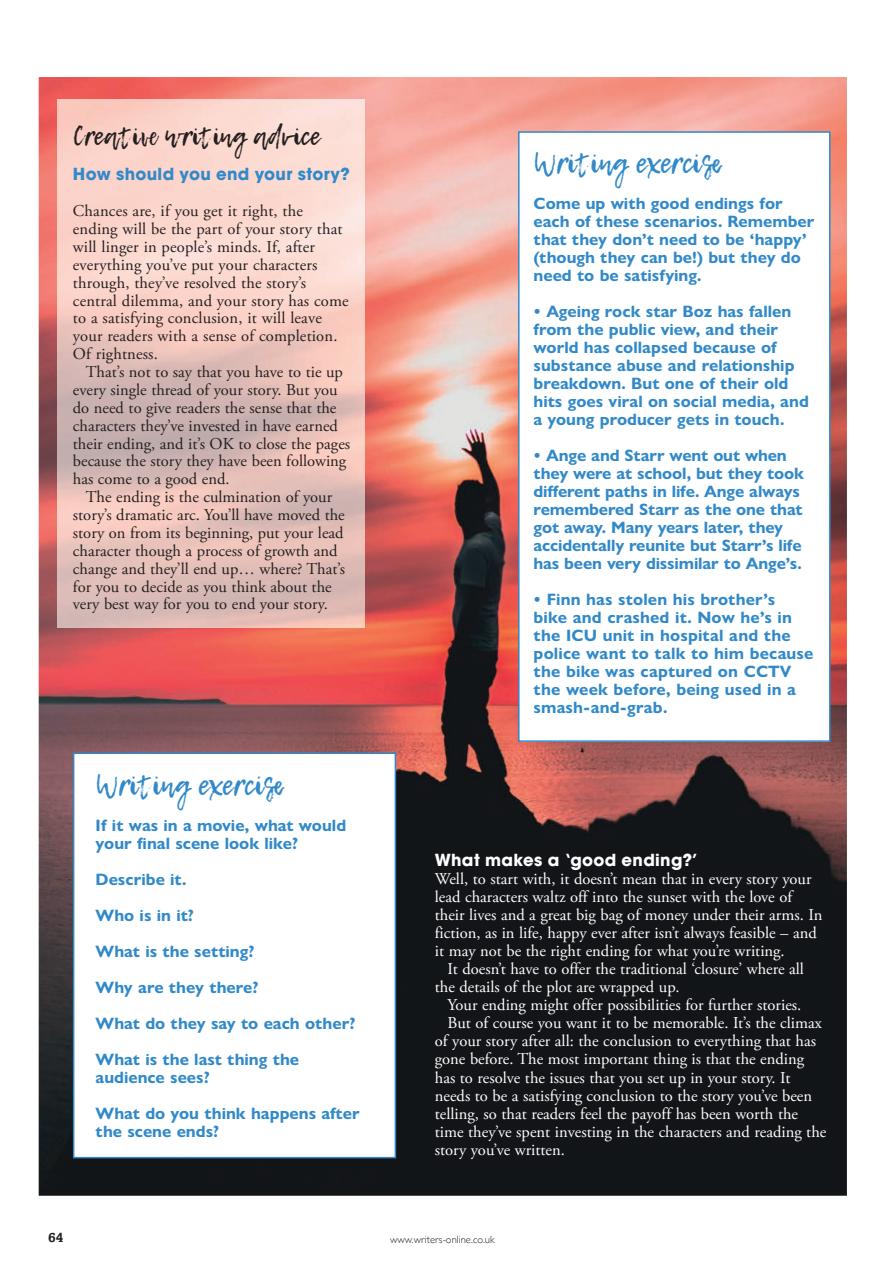 Writing Magazine Preview Pages