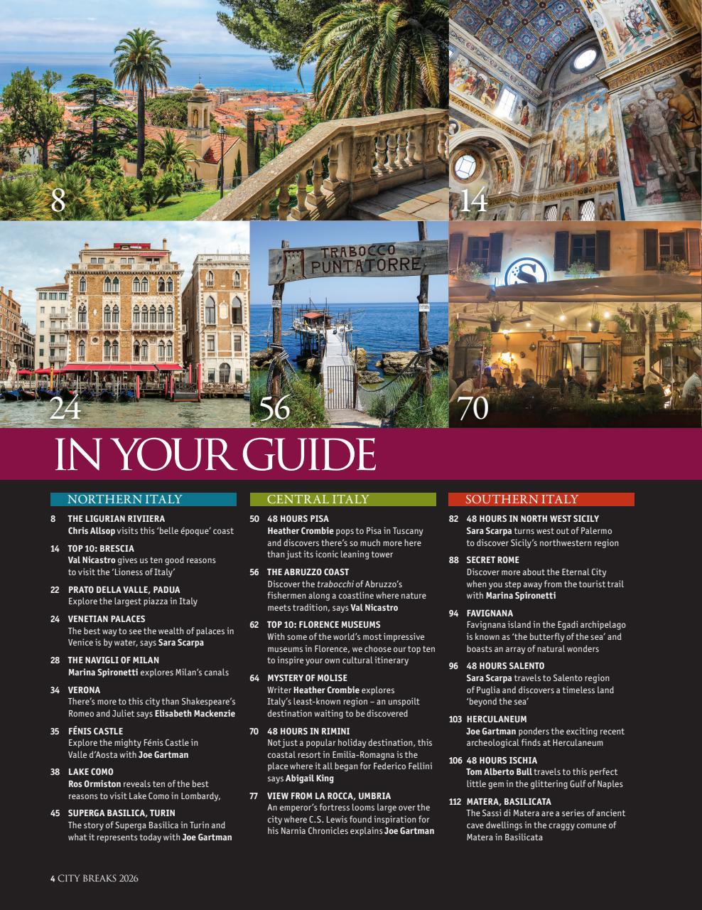 Italia! Guide Preview Pages