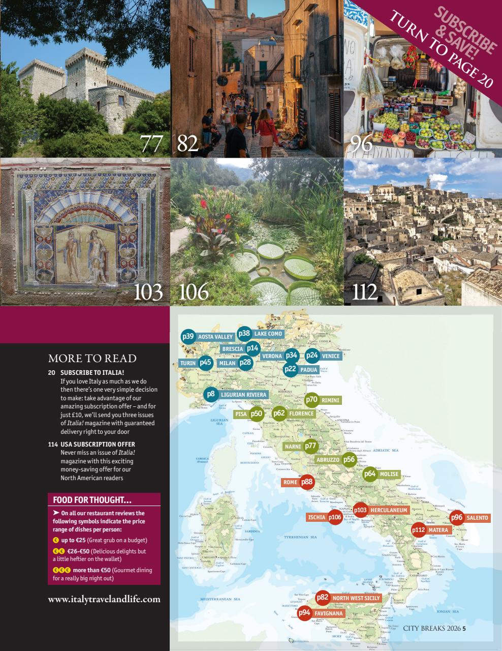 Italia! Guide Preview Pages
