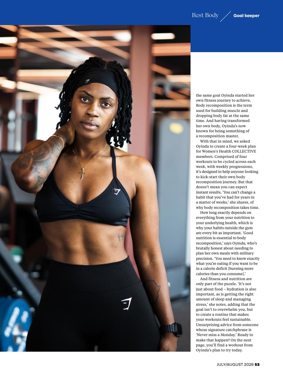 Women's Health Preview Pages