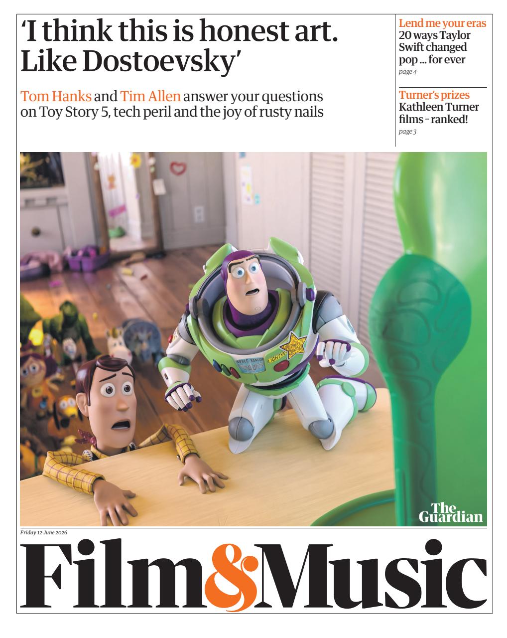 The Guardian Newspaper Preview Pages
