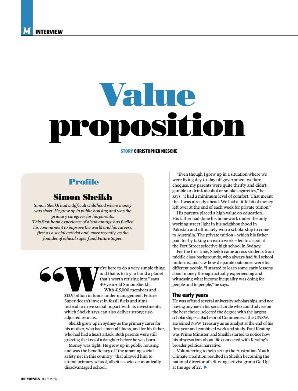 Money Magazine Preview Pages