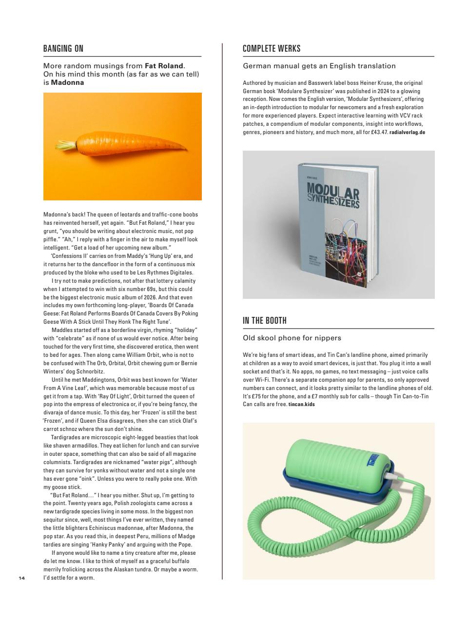 Electronic Sound Preview Pages