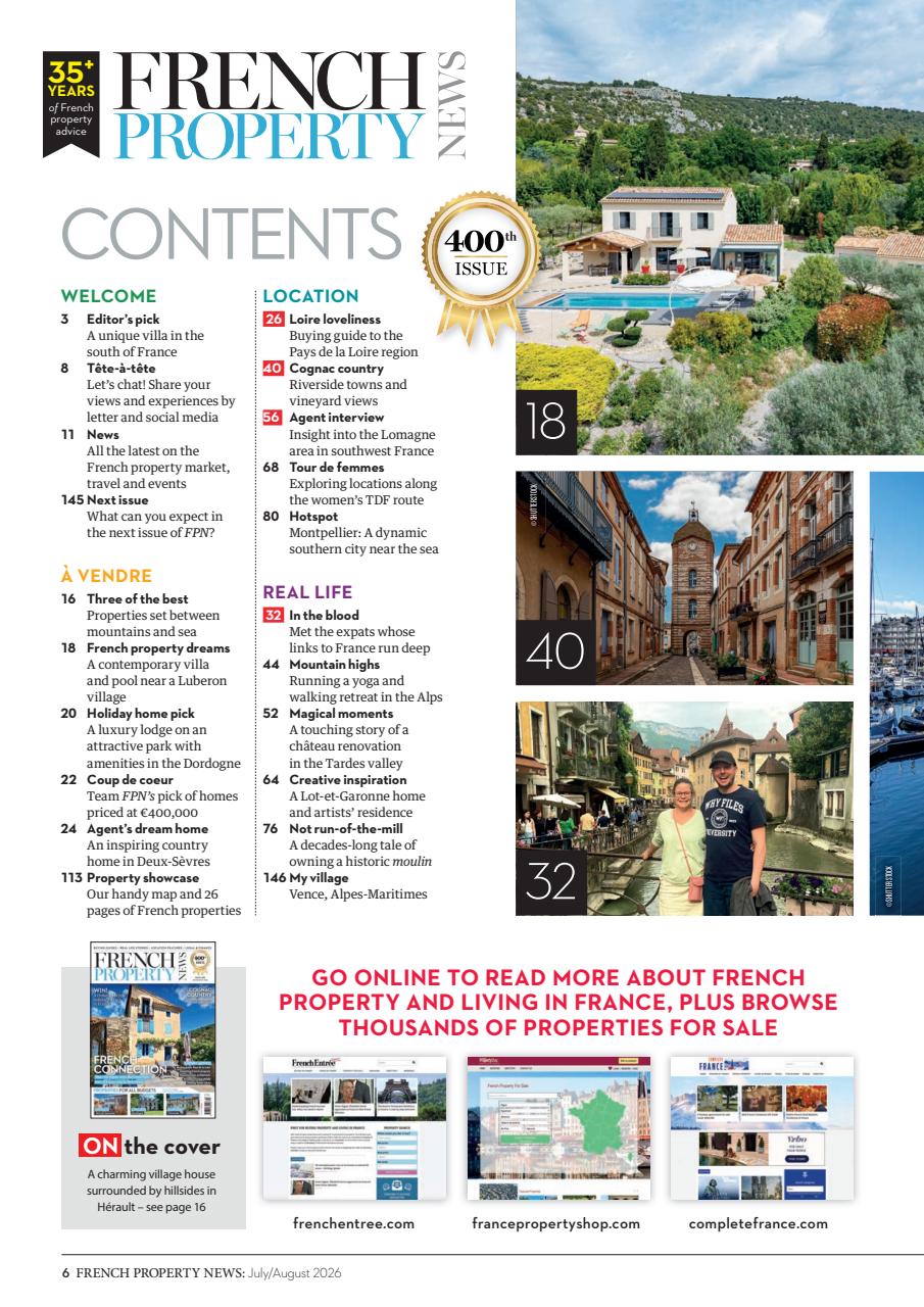 French Property News Preview Pages