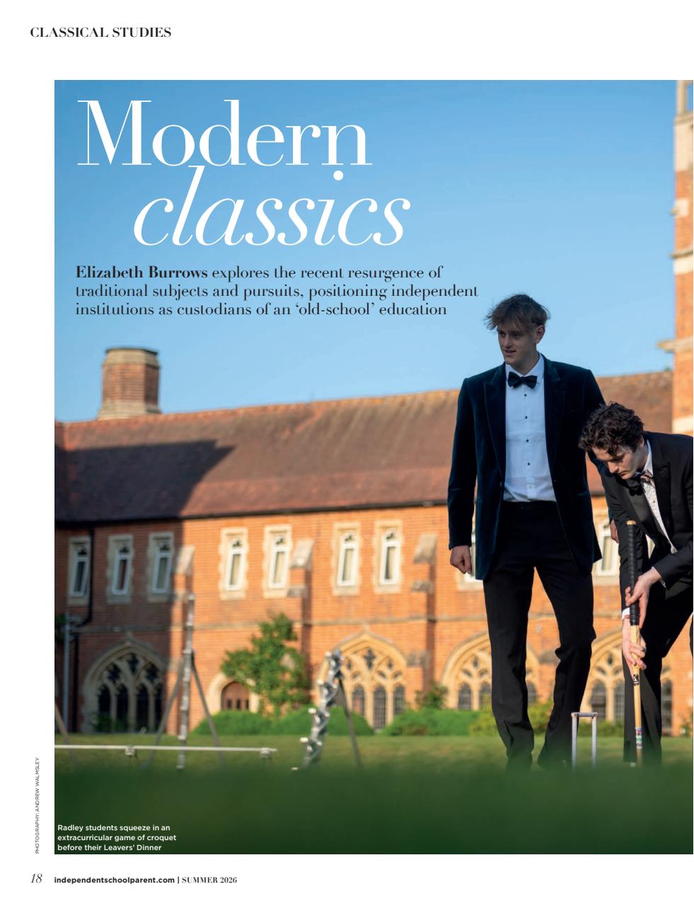 Independent School Parent Preview Pages