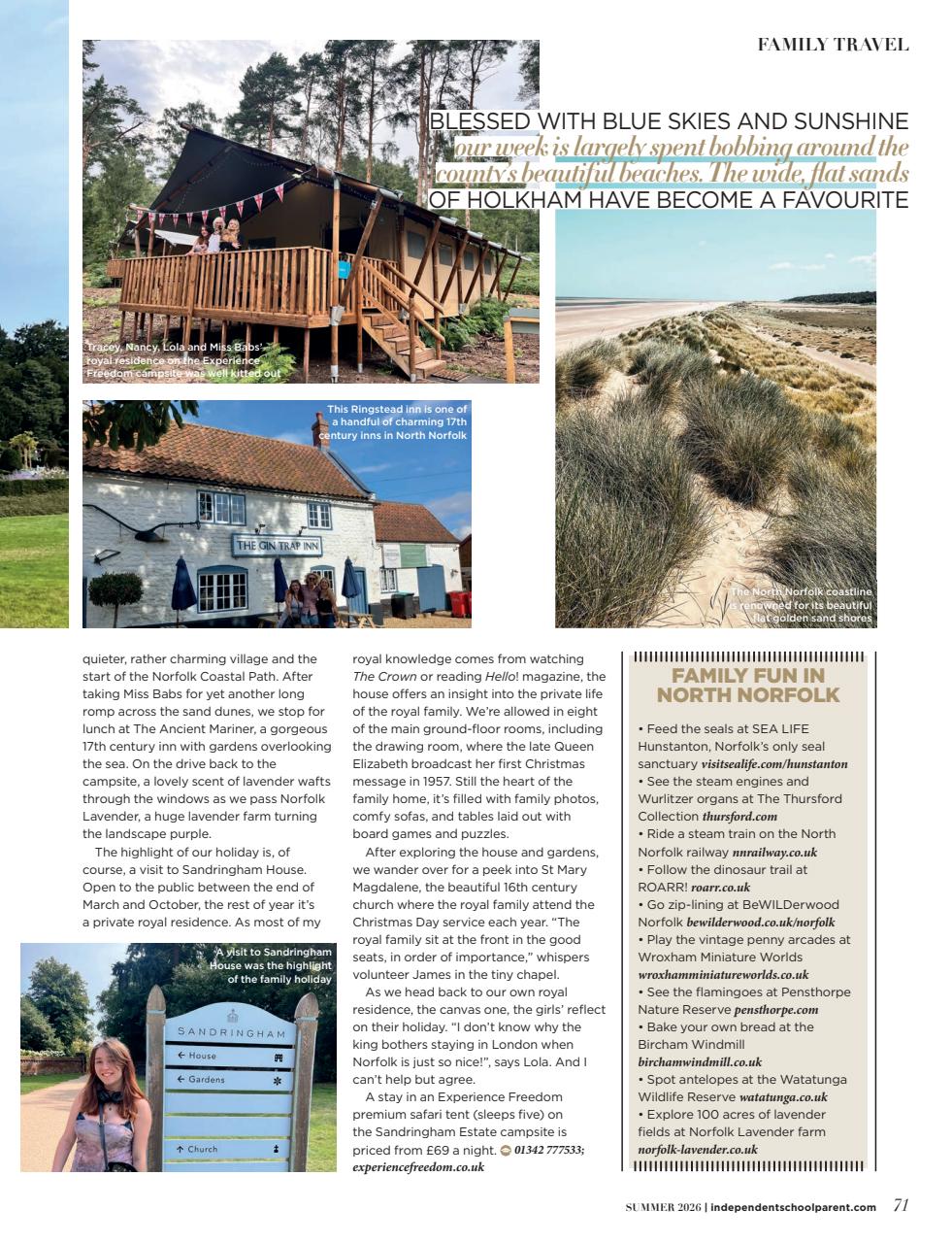 Independent School Parent Preview Pages