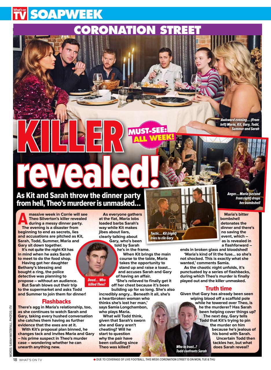 What's on TV Preview Pages