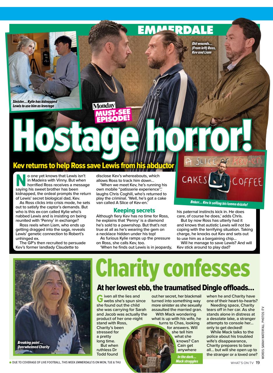 What's on TV Preview Pages