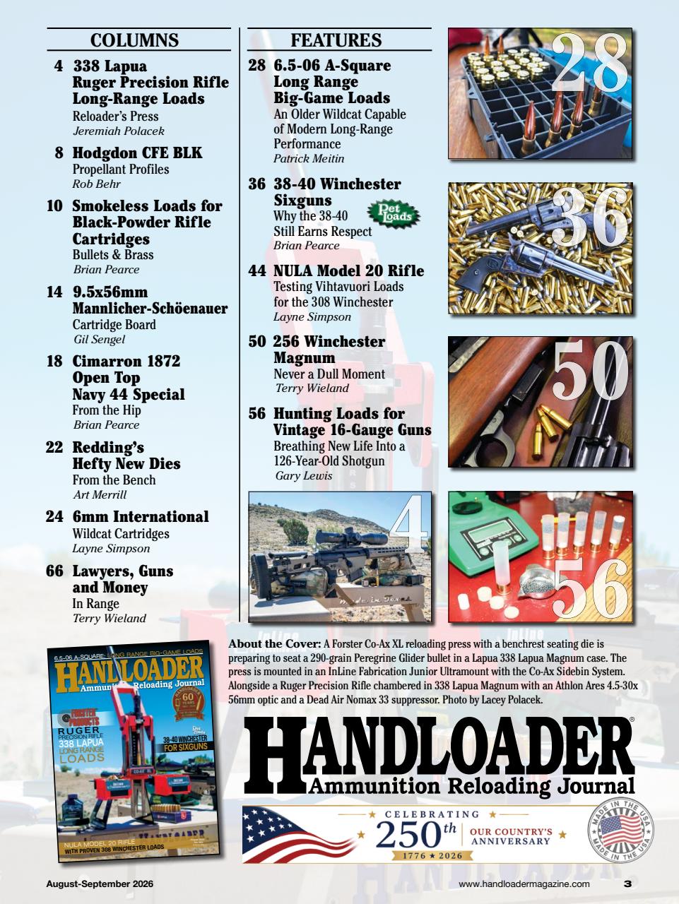 Handloader  Preview Pages