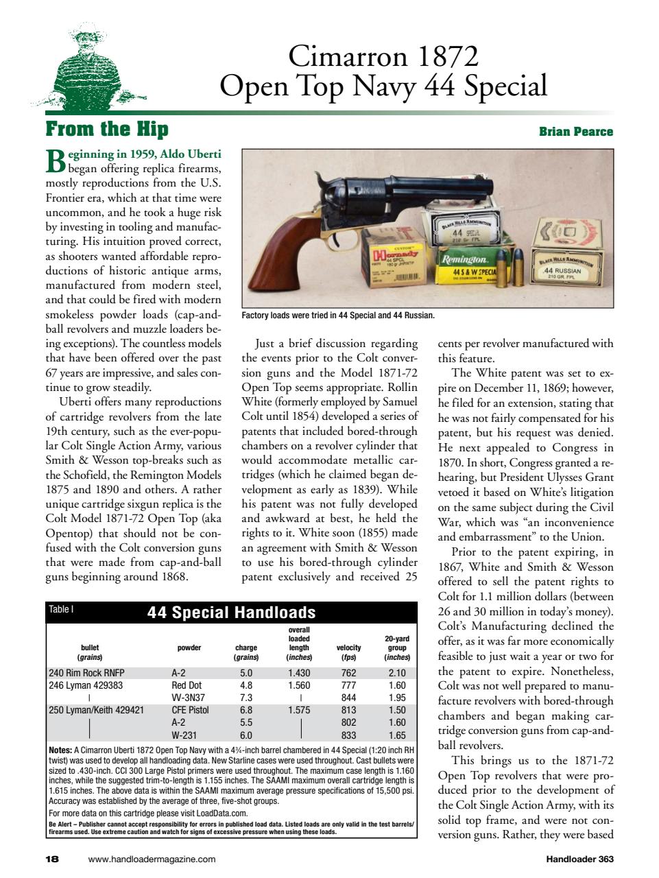 Handloader  Preview Pages