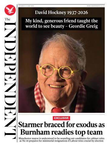 Saturday, 13 June 2026 issue Saturday, 13 June 2026