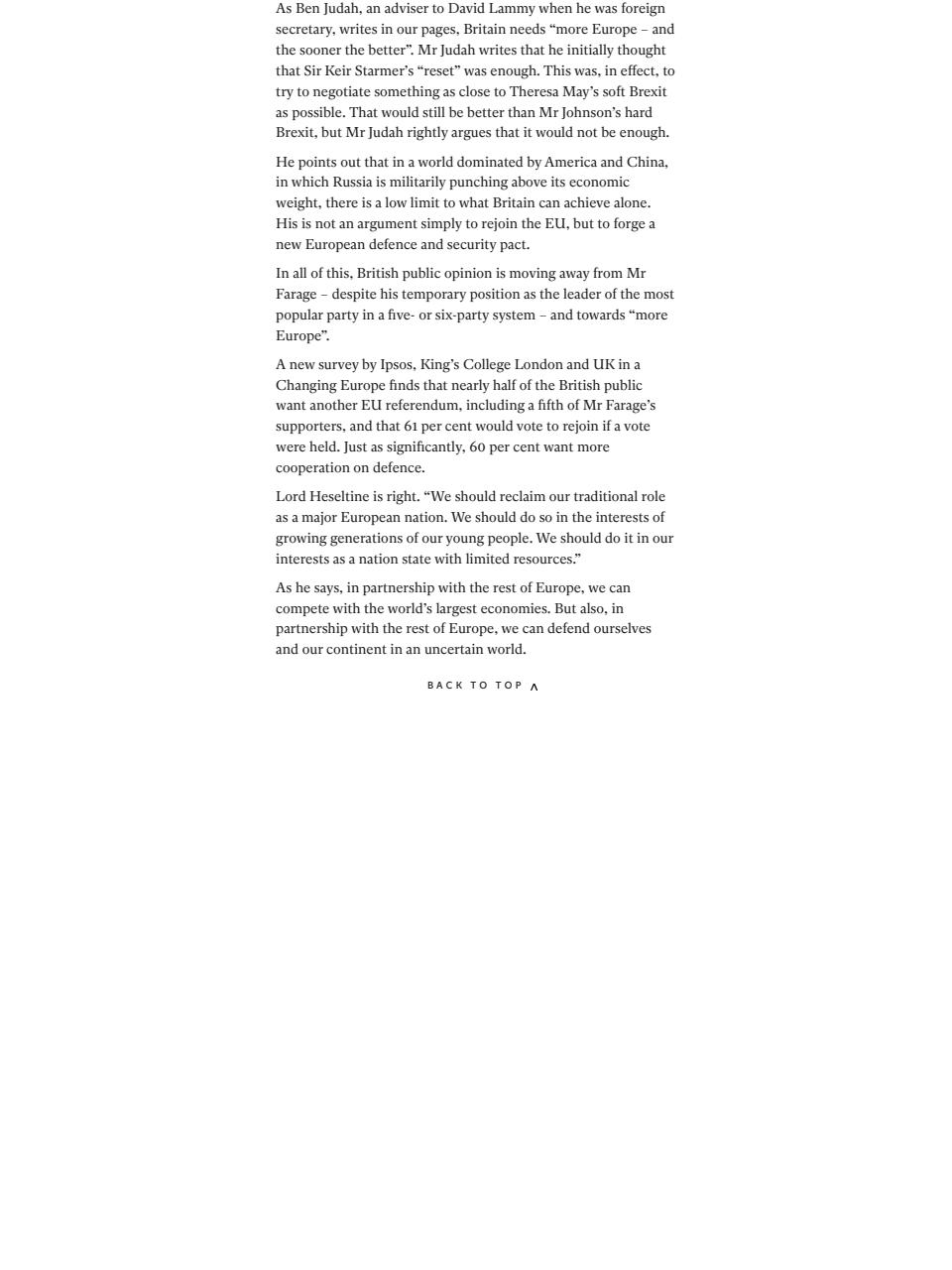 The Independent Daily Edition Newspaper Preview Pages
