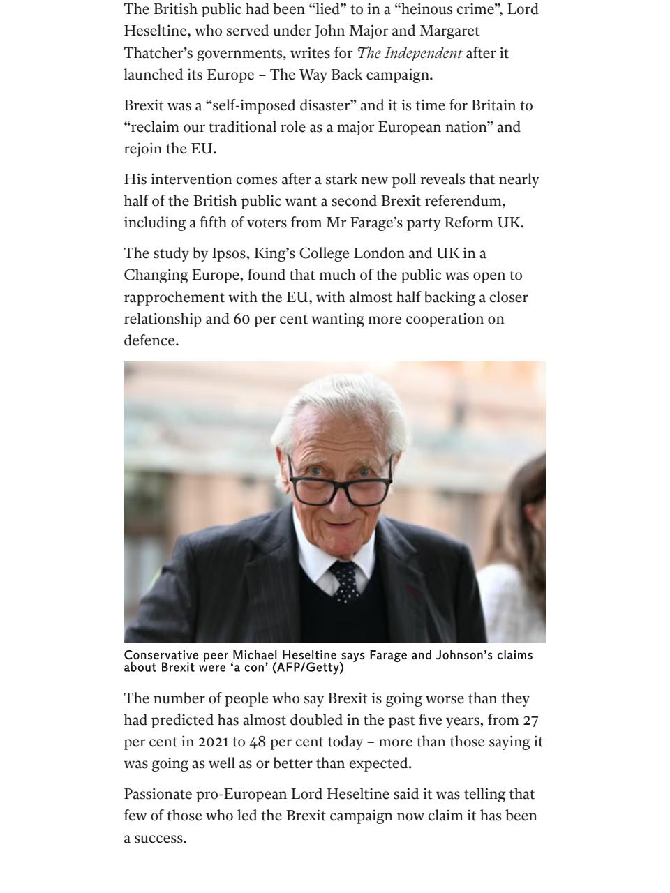 The Independent Daily Edition Newspaper Preview Pages