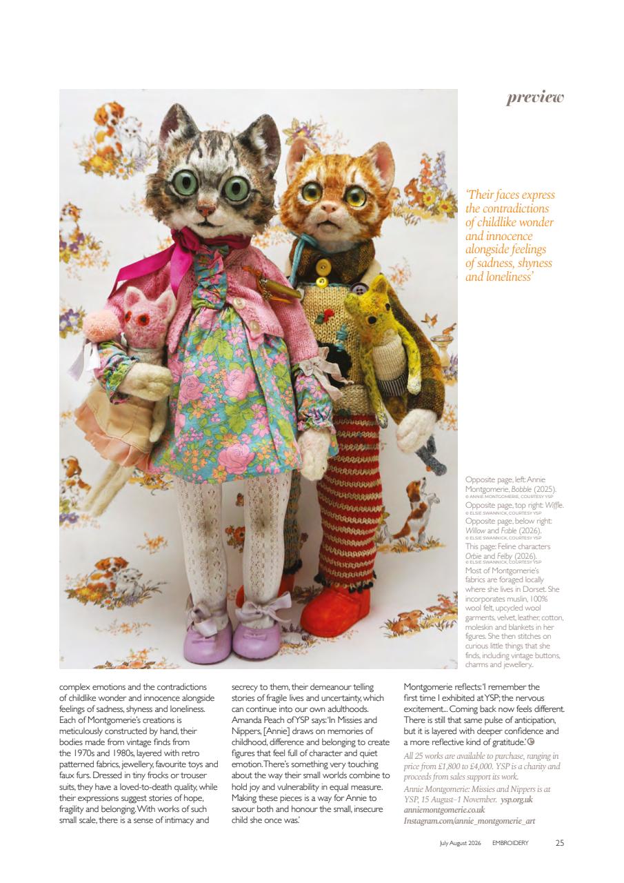 Embroidery Magazine Preview Pages