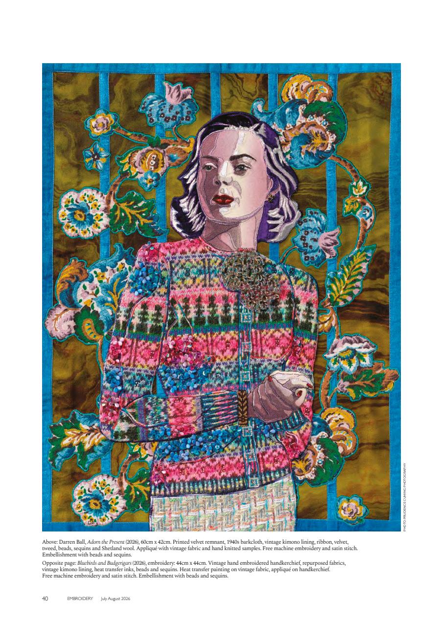Embroidery Magazine Preview Pages