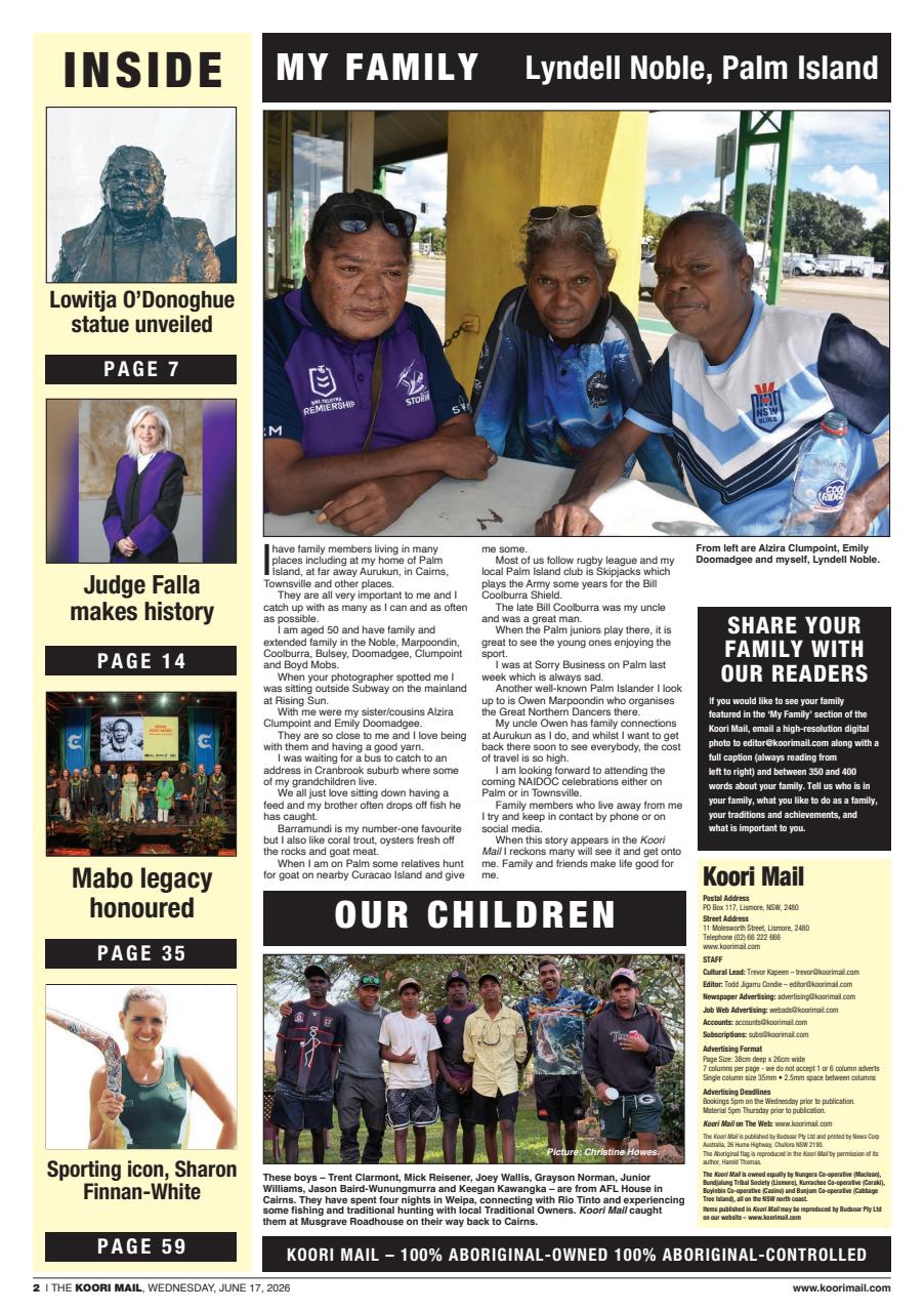 Koori Mail Preview Pages