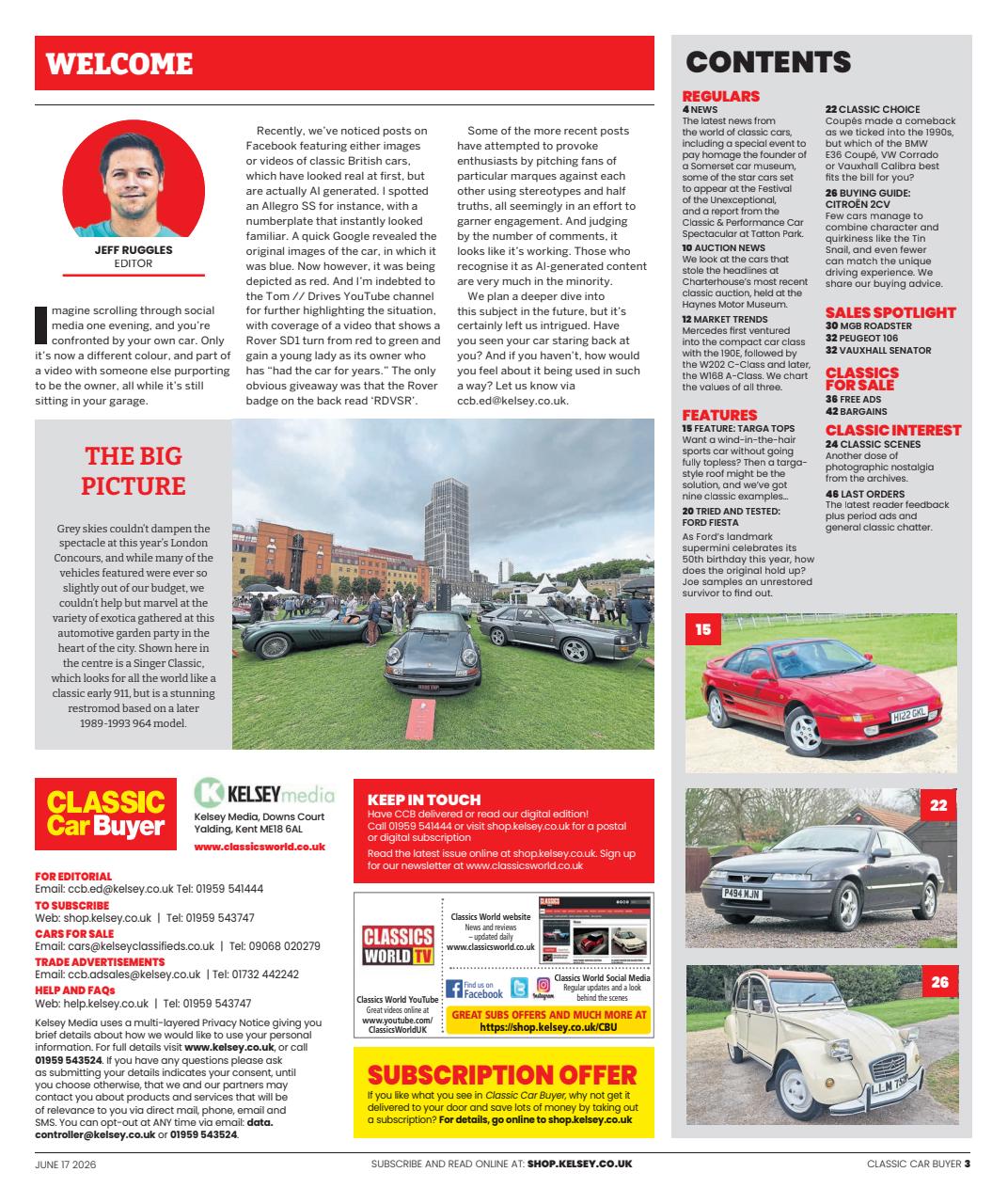 Classic Car Buyer Preview Pages