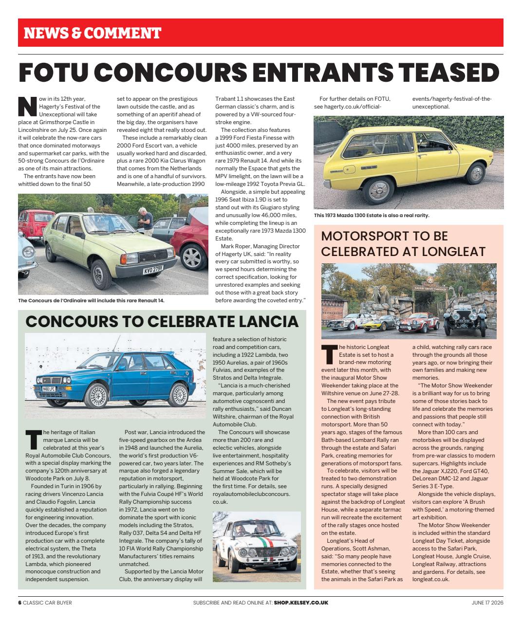 Classic Car Buyer Preview Pages