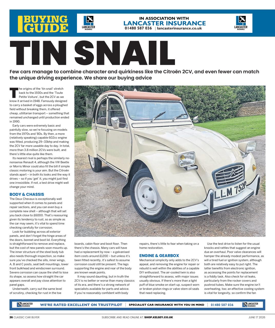 Classic Car Buyer Preview Pages