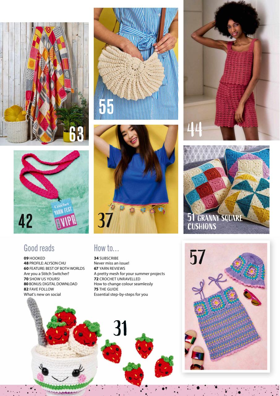 Simply Crochet Preview Pages