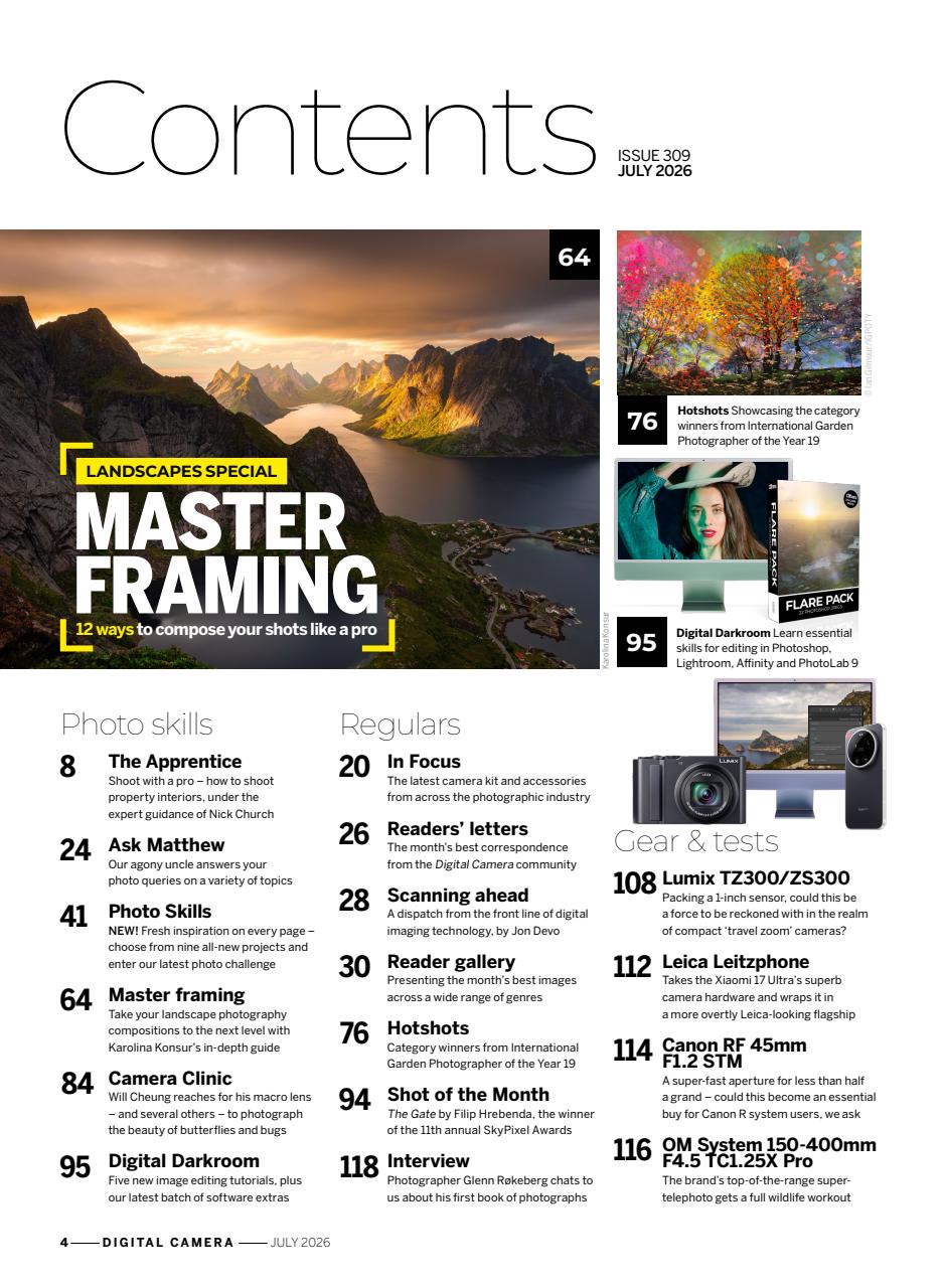 Digital Camera Magazine Preview Pages