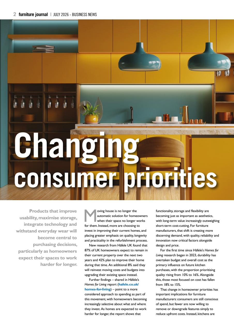 Furniture Journal Magazine Preview Pages