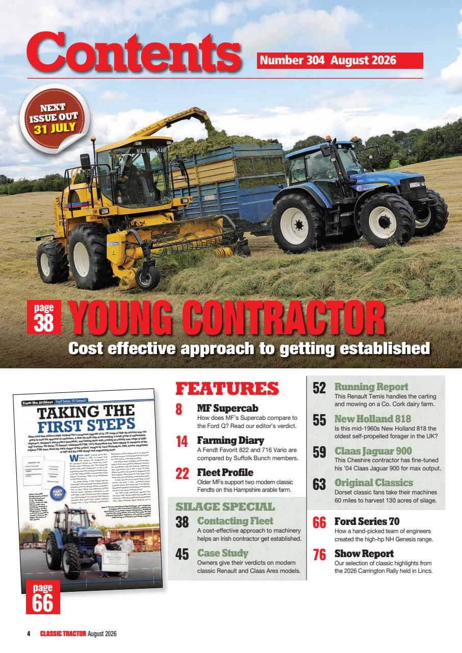 Classic Tractor Preview Pages