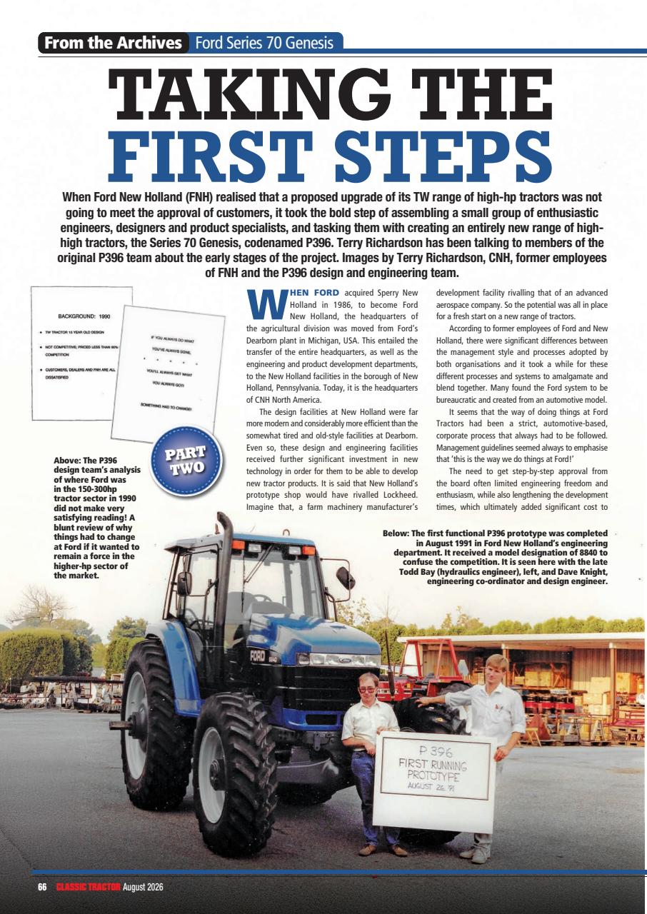 Classic Tractor Preview Pages