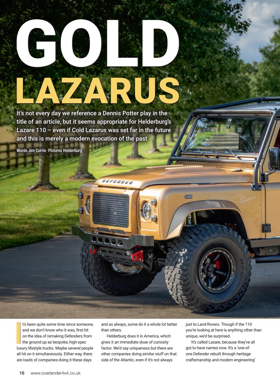 Overlander 4X4 Preview Pages