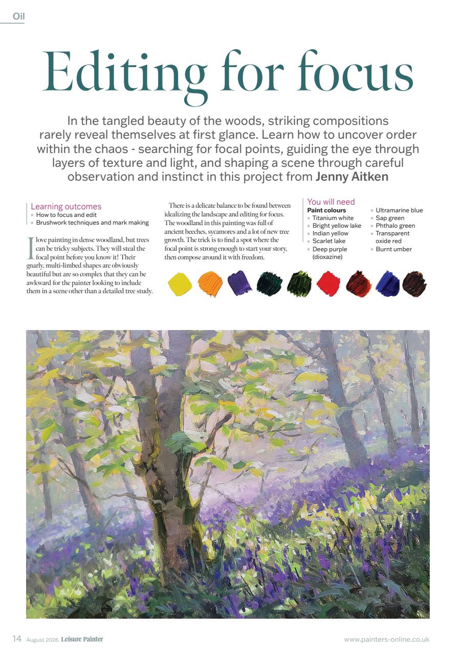 Leisure Painter & The Artist Preview Pages