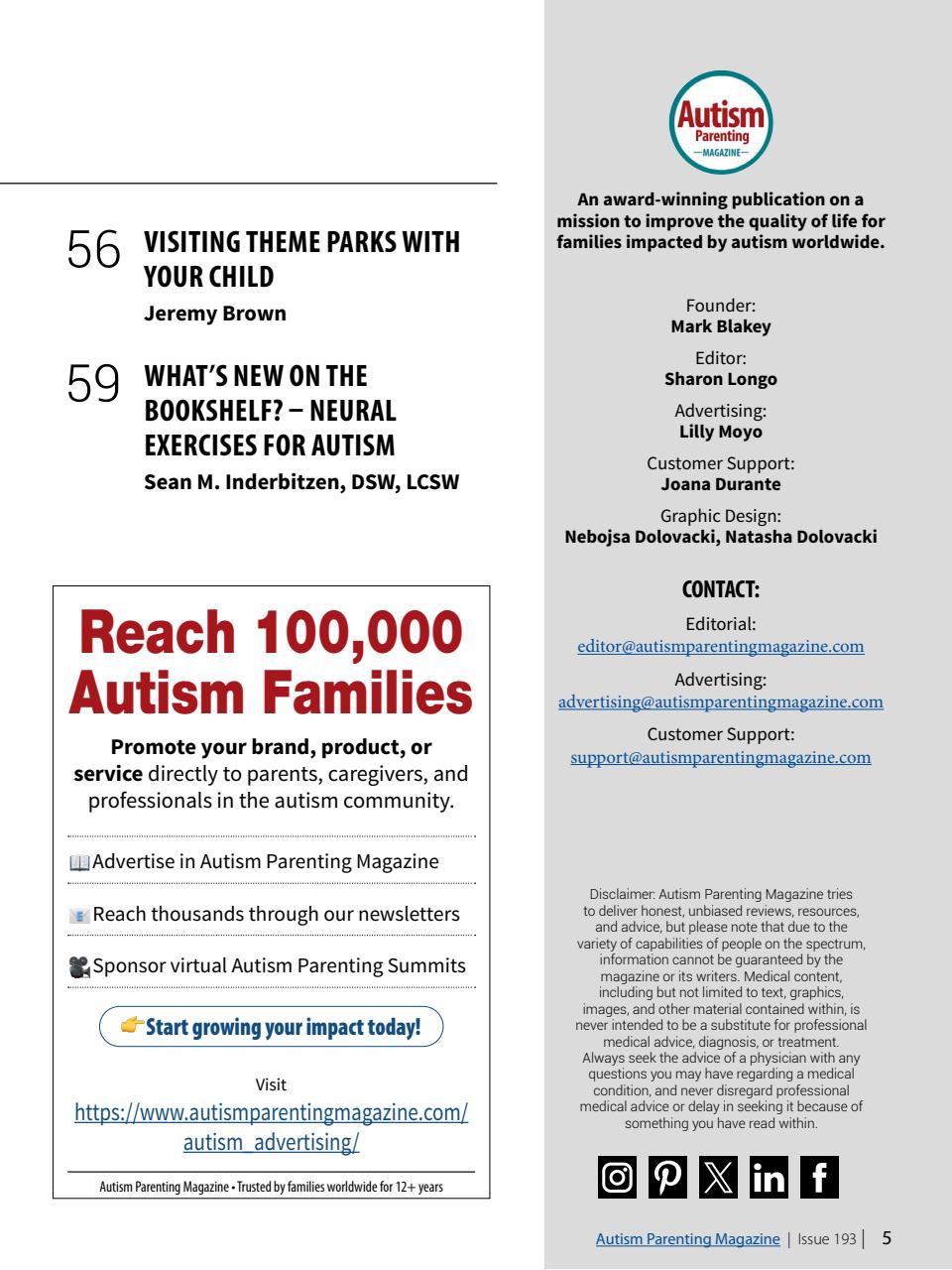 Autism Parenting Preview Pages