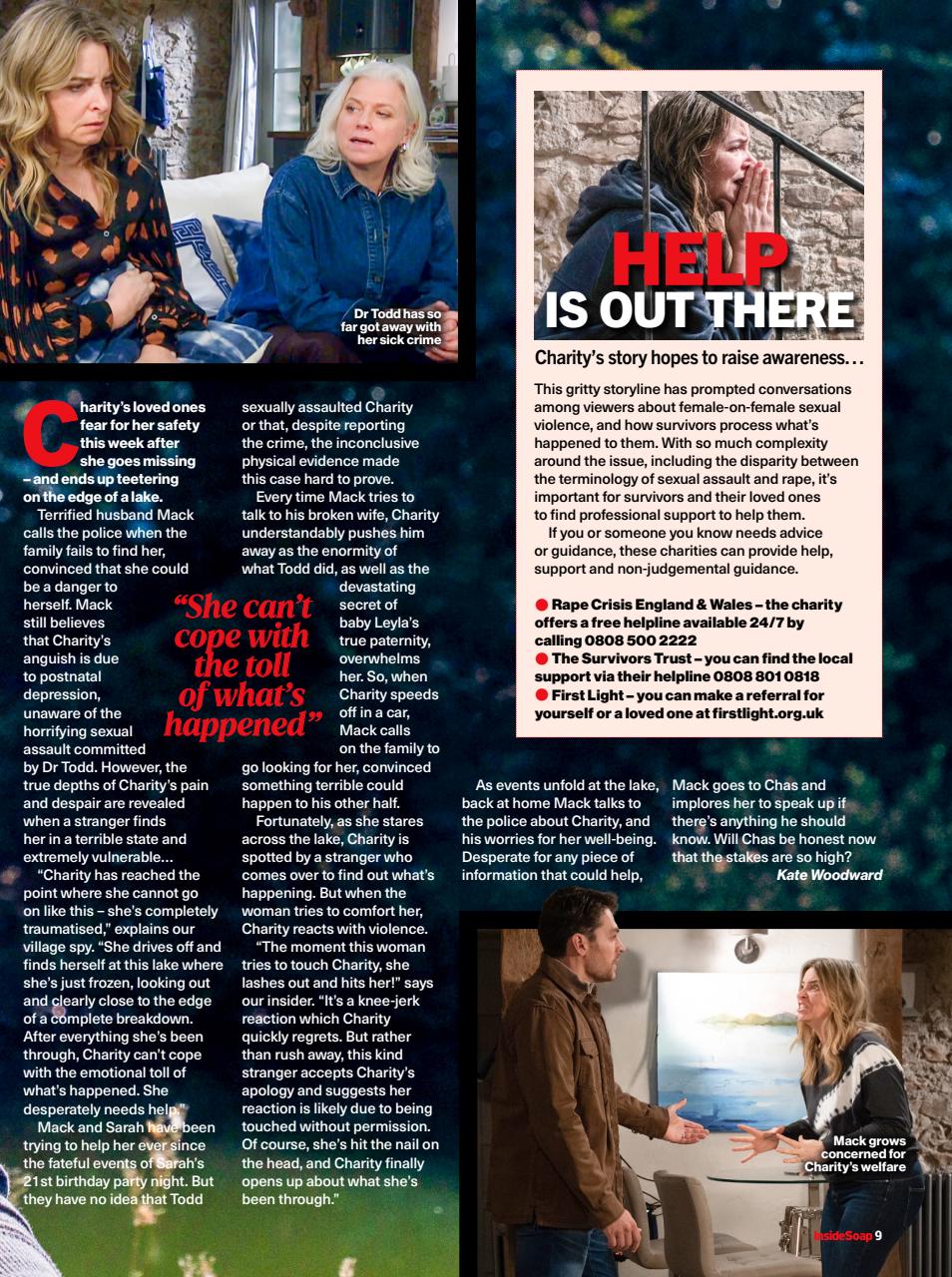 Inside Soap Preview Pages