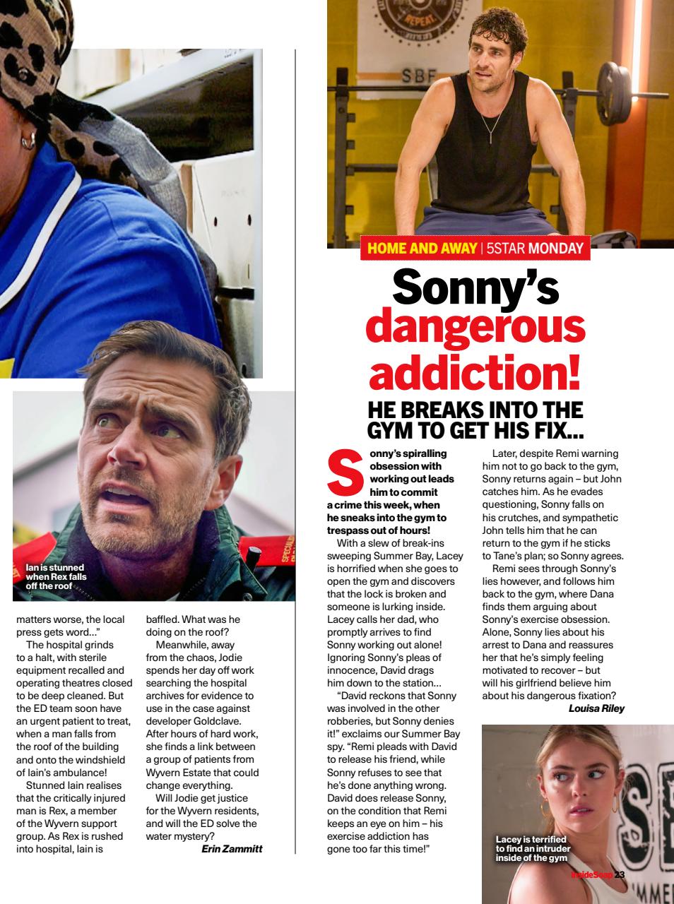 Inside Soap Preview Pages