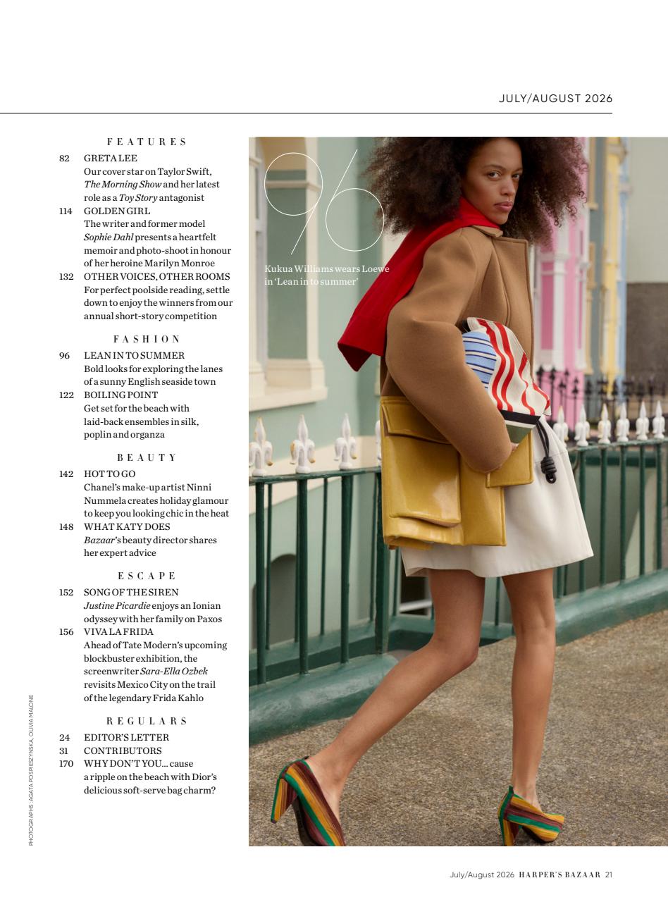 Harper's Bazaar Preview Pages