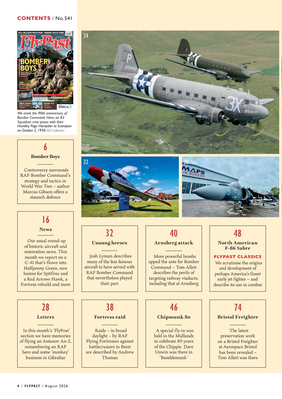 FlyPast Preview Pages