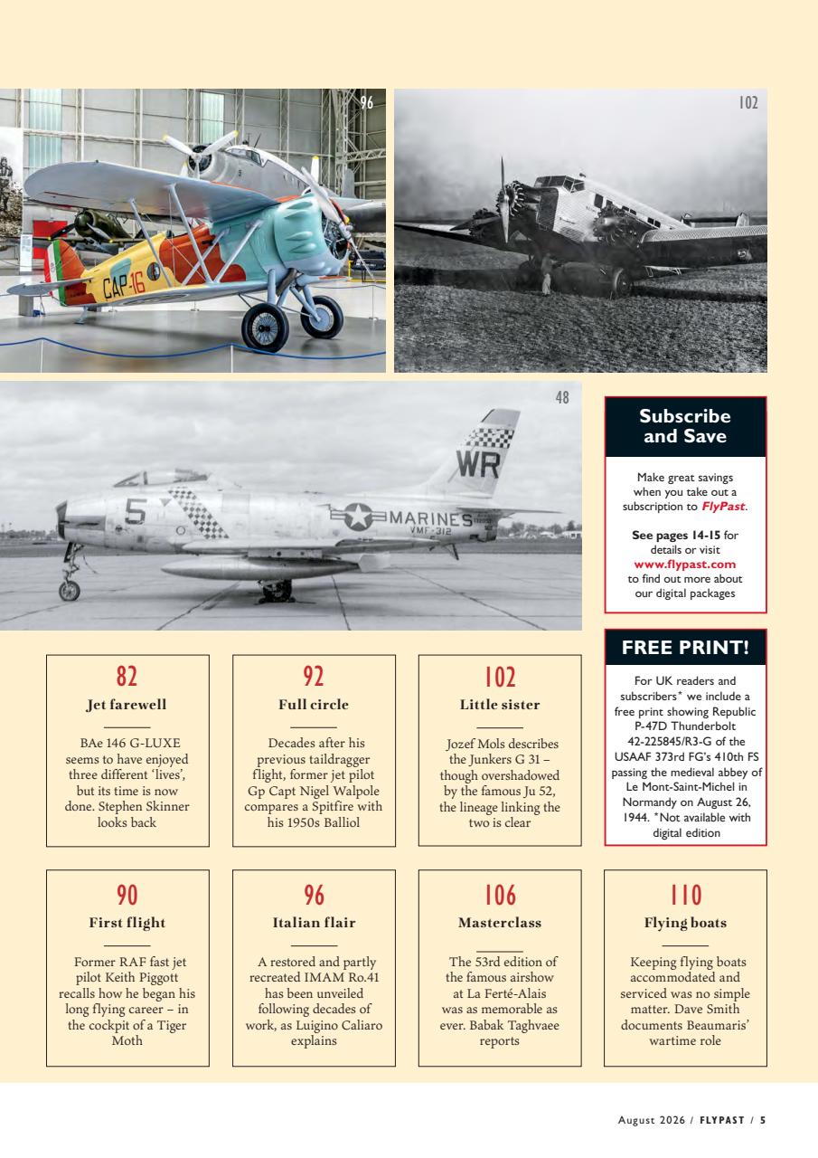 FlyPast Preview Pages
