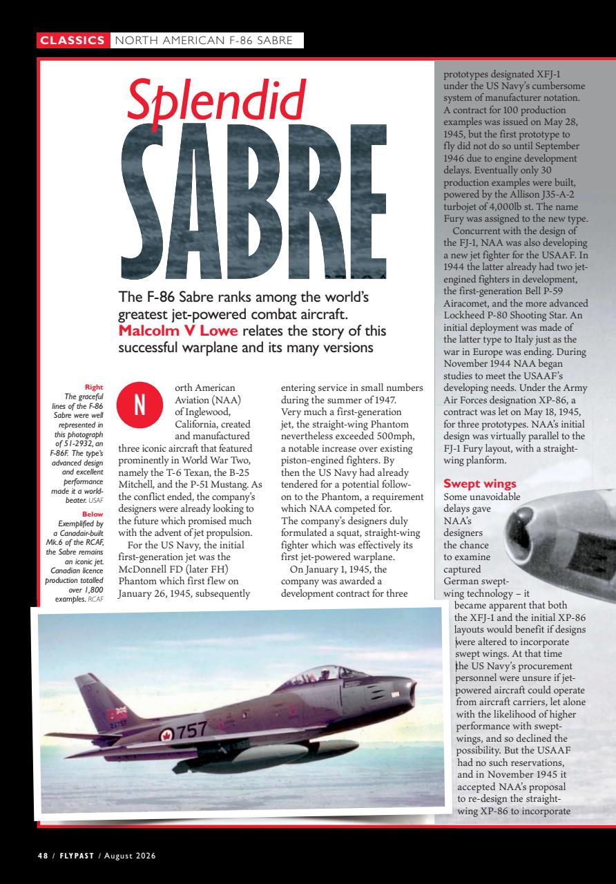 FlyPast Preview Pages