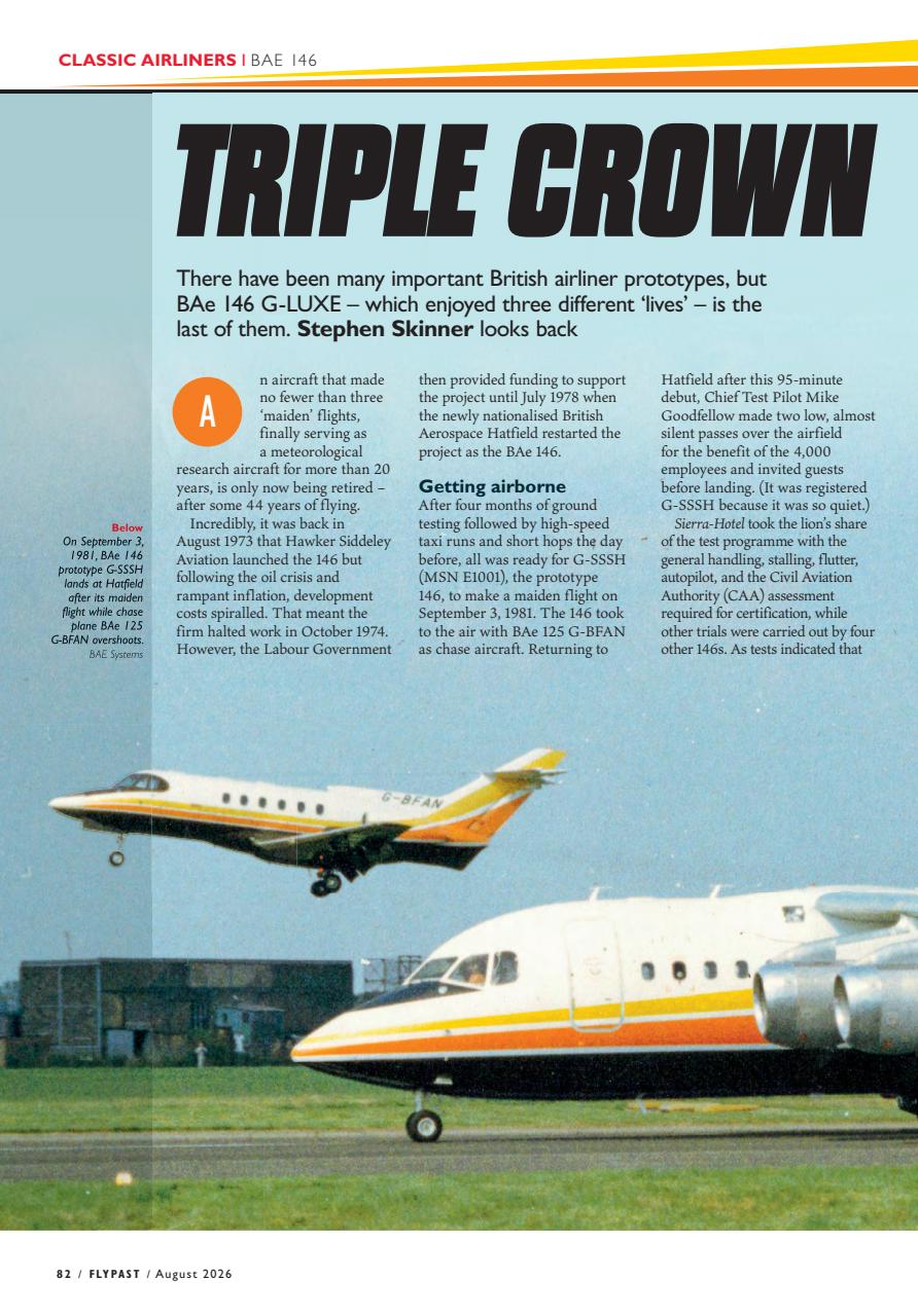 FlyPast Preview Pages