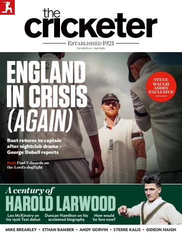 The Cricketer Magazine issue July 2026