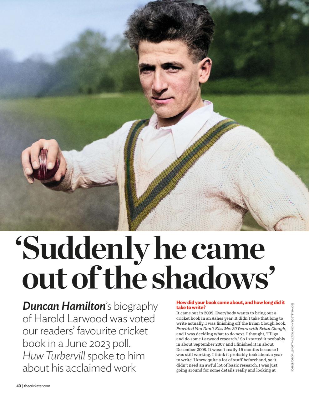 The Cricketer Magazine Preview Pages