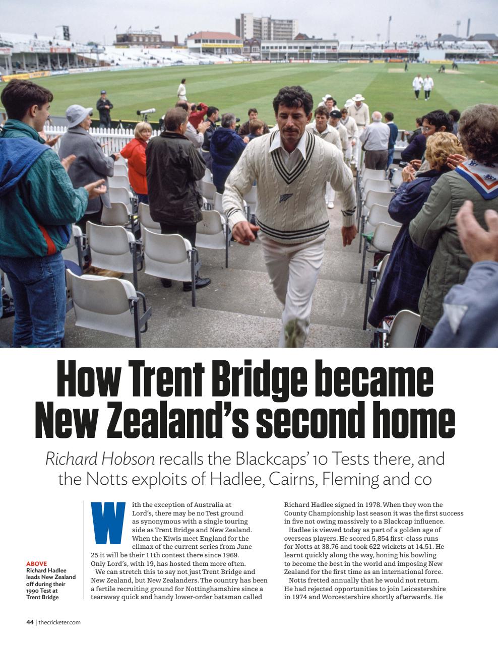 The Cricketer Magazine Preview Pages