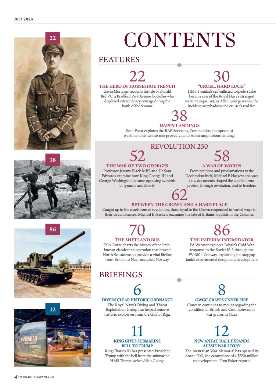 Britain at War Magazine Preview Pages