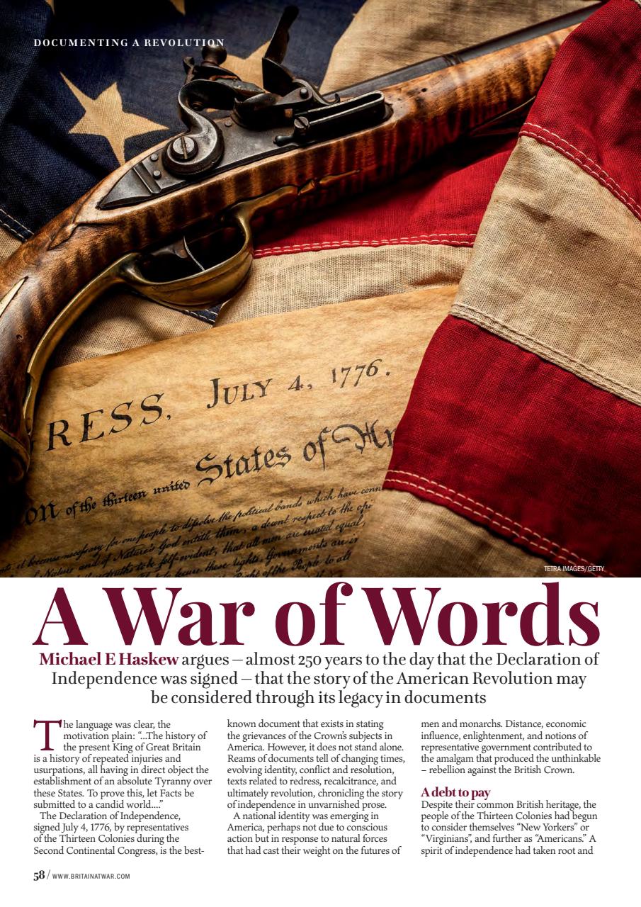 Britain at War Magazine Preview Pages