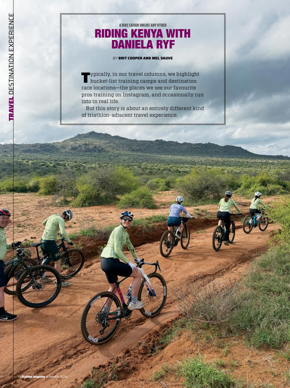 Triathlon Magazine Canada Preview Pages