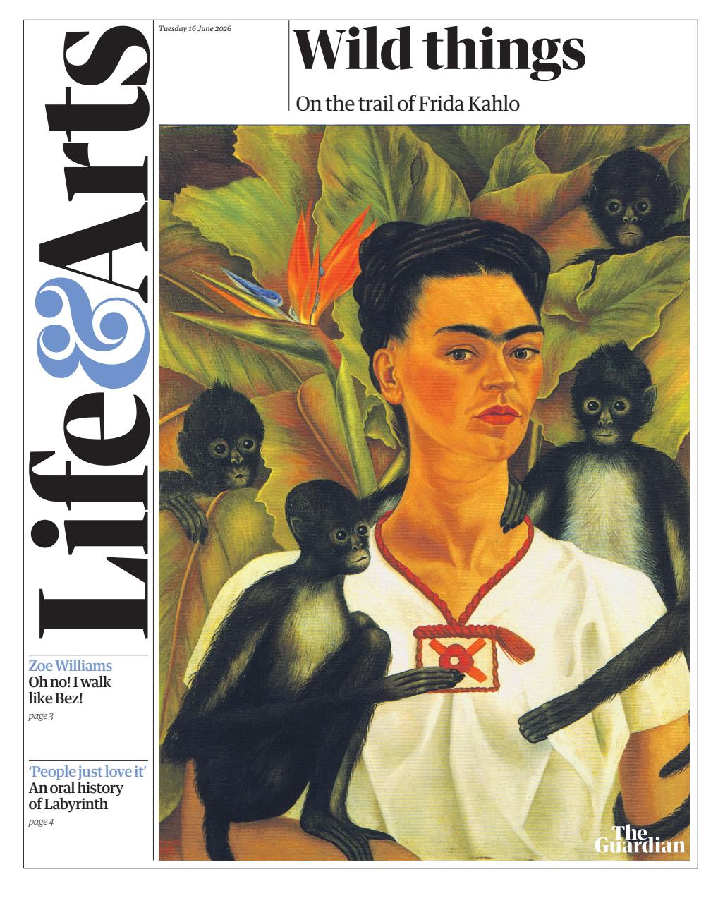 The Guardian Newspaper Preview Pages
